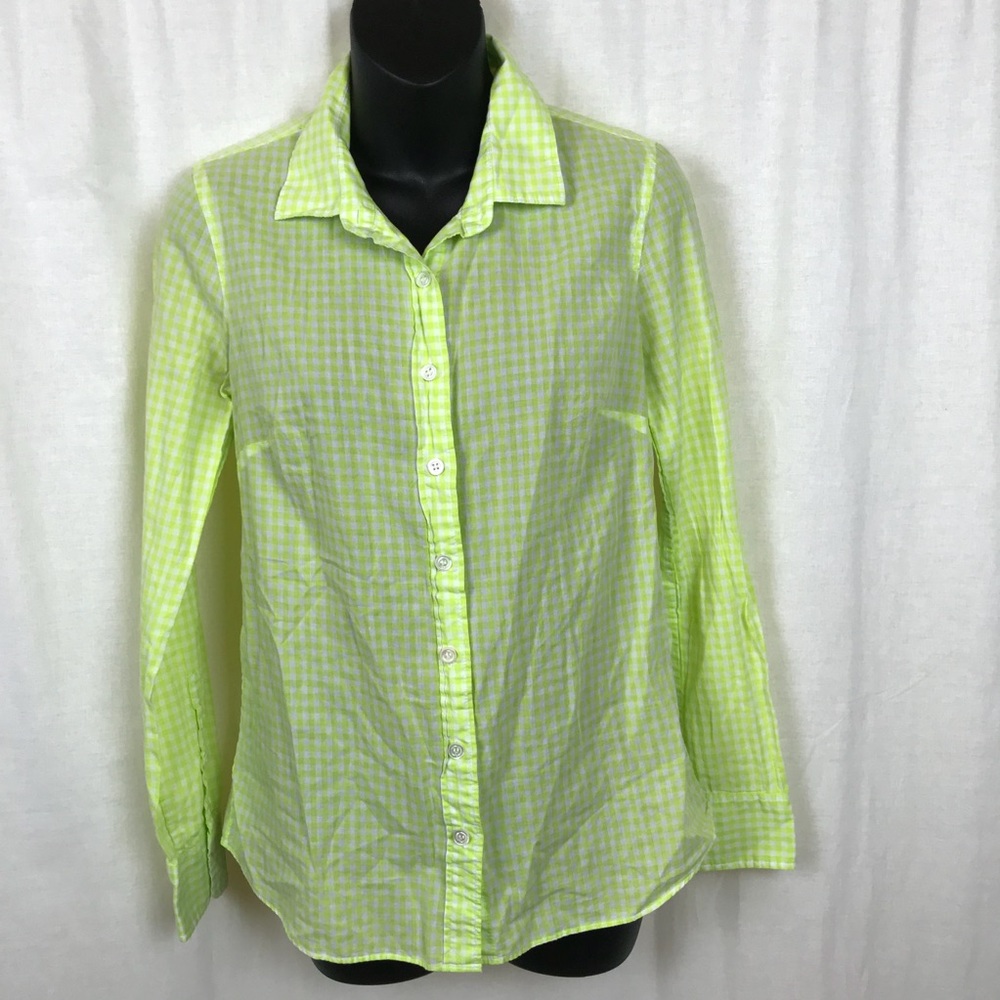 J Crew WOMENS Small 2 The Perfect Shirt Oxford